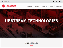 Tablet Screenshot of nakasawaresources.com